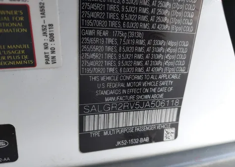 SALGR2RV5JA506118
